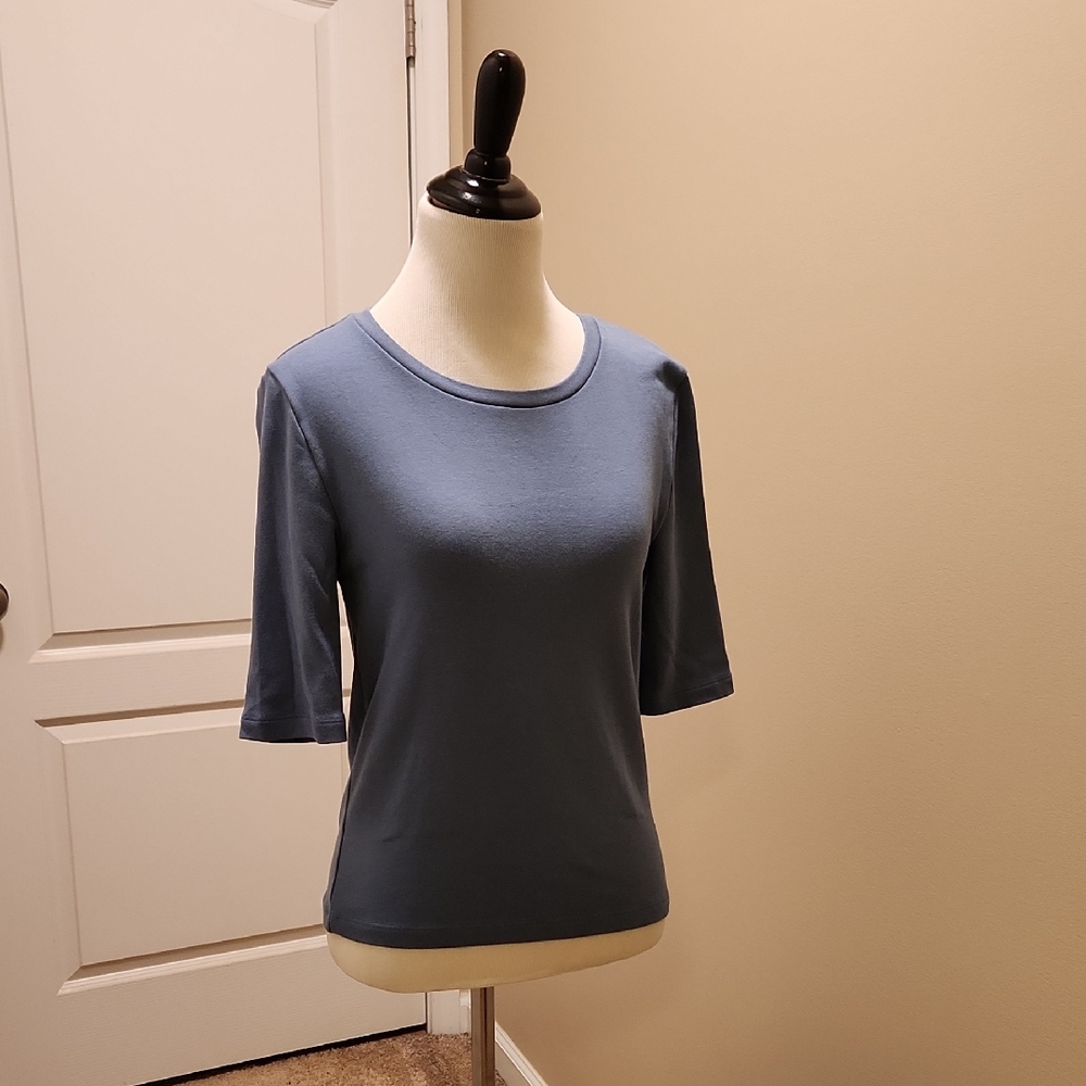 GAP Blue/Gray Modern Tee